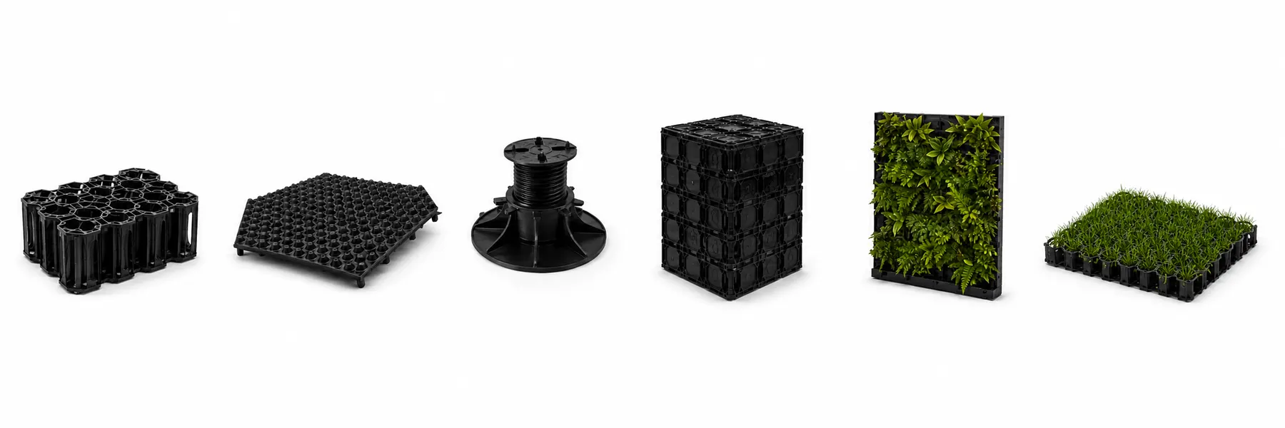 Elmich VersiCell, VersiDrain, VersiPave, VersiTank, VersiWall and TurfPave product families